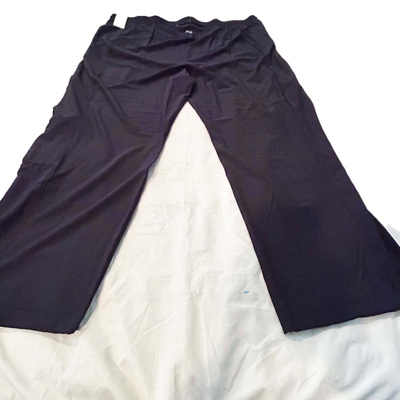 NEW PHOTOS! TREKKING PANTS, BLACK, SIZE 4X, DRAWSTRING AT ELASTIC WAIST, ADJUSTA - Picture 14 of 16